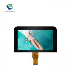 Landscape TFT LCD 10.1 inch LCM with CTP 1024*600 resolution RGB Interface 200nits TN display