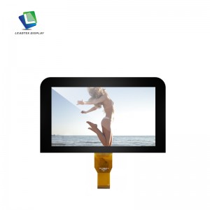 Landscape TFT LCD 10.1 inch LCM with CTP 1024*600 resolution RGB Interface 200nits TN display