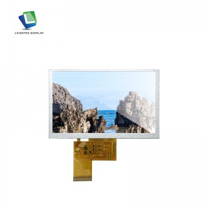 High Quality 4.3 Inch IPS TFT LCD Module With 800*480 Resolution RGB Interface with 800nits Display Panel for Transportation