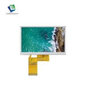 4.3 Inch LCD Screen TFT LCD Display 480*272 IPS Panel SPI 300 Nits LCD Module