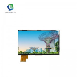 7 inch Transmissive Display IPS View Angle with 1024*600 Resolution MIPI Interface Panel Module