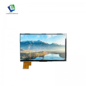 7 inch Transmissive Display IPS View Angle with 1024*600 Resolution MIPI Interface Panel Module