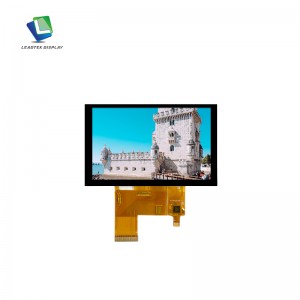 5 Inch TFT LCD 800*480 IPS Panel 510 Nits RGB Touch Display