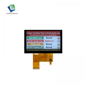 5 Inch TFT LCD 800*480 IPS Panel 510 Nits RGB Touch Display