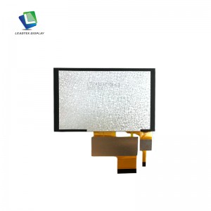 4.3 inch 800*480 Resolution high brightness TFT LCD Touch Display Screen use for outdoor equipment