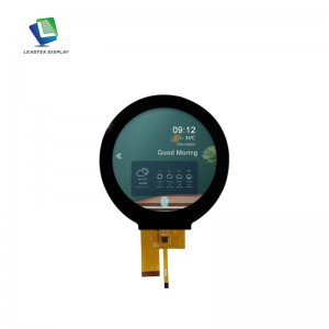 LCD 3.4 inch Circle Display IPS Panel Mipi interface Touch Screen for Smart Home