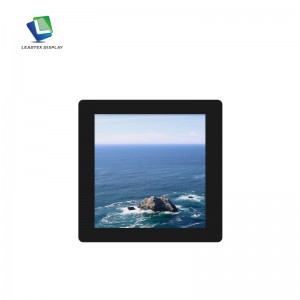 Leadtek 3.95 inch TFT LCD Touch Panel Display Square with Resolution 480*480 and IPS 350 Luminance use for Smart Home