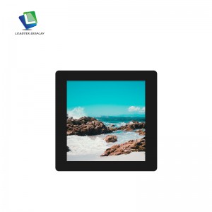 Leadtek 3.95 inch TFT LCD Touch Panel Display Square with Resolution 480*480 and IPS 350 Luminance use for Smart Home