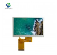 4.3" Normally Black TFT LCD, 480x272 Resolution, RGB Interface