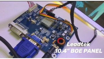 10.4" BOE PANEL with LVDS interface