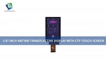 3.97 Inch 480*800 Transflective Display with CTP Touch Screen