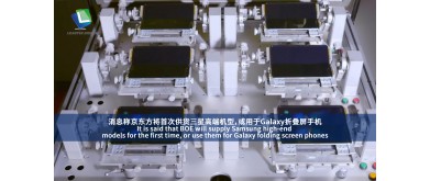 BOE will supply Samsung high-end models for the first time for Galaxy folding screen phones