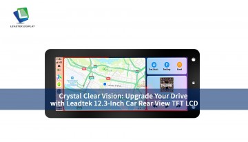 Crystal Clear Vision: Upgrade Your Drive with Leadtek 12.3-Inch Car Rear View TFT LCD