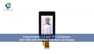 Customization 3.5 inch TFT LCD Screen 320×480 with SPI/MCU Interface LCD Display