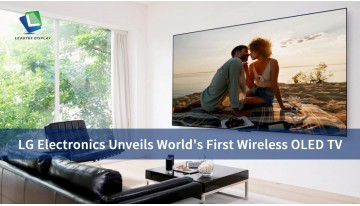 LG Electronics Unveils World's First Wireless OLED TV