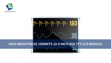 HIGH BRIGHTNESS 1000NITS 10.4 INCH XGA TFT LCD MODULE