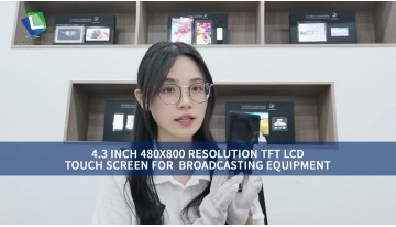 4.3 INCH 480X800 RESOLUTION TFT LCD TOUCH SCREEN FOR BROADCASTING EQUIPMENT