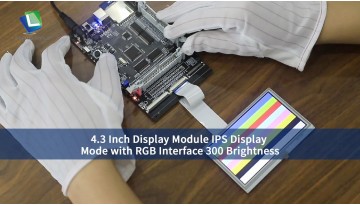 4.3 Inch Display Module IPS Display Mode with RGB Interface 300 Brightness