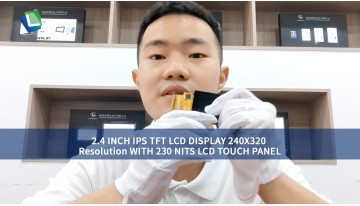 2.4 INCH IPS TFT LCD DISPLAY 240X320 Resolution WITH 230 NITS LCD TOUCH PANEL