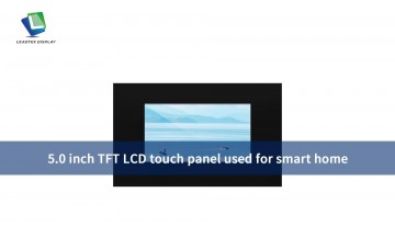 5.0 inch TFT LCD touch panel used for smart home