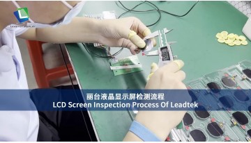 LCD Screen Inspection Process Of Leadtek