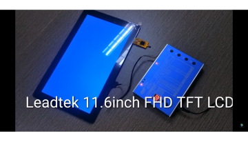 Leadtek 11.6inch FHD TFT LCD with Capacitive Touch Panel for Audio