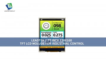 Leadtek 1.77 inch 128x160 TFT LCD Molude for Industrial Control