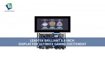 LEADTEK BRILLIANT 8.8-INCH DISPLAY FOR ULTIMATE GAMING EXCITEMENT