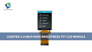 Leadtek 2.4 inch High Brightness TFT LCD Module