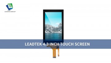 LEADTEK 4.3 INCH TOUCH SCREEN