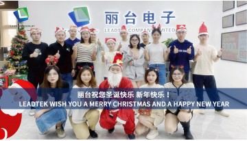 LEADTEK WISH YOU A MERRY CHRISTMAS AND A HAPPY NEW YEAR