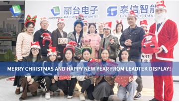 Merry Christmas and Happy New Year from Leadtek Display!