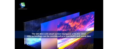 QD-Mini LED smart screen equipped with TCL CSOT HVA technology