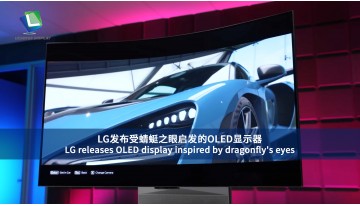 LG releases OLED display inspired by dragonfly's eyes