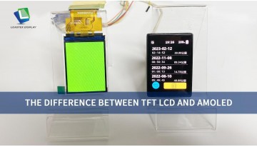 The difference between TFT LCD and AMOLED