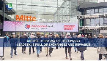 On the third day of the EW2024, Leadtek is full of exchanges and rewards